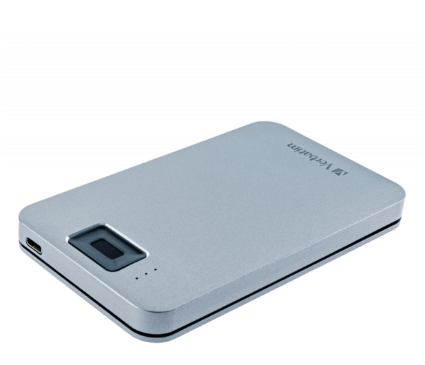 Verbatim Executive Fingerprint Secure 2TB USB C Space Grey - 1178184 - zdjęcie 4